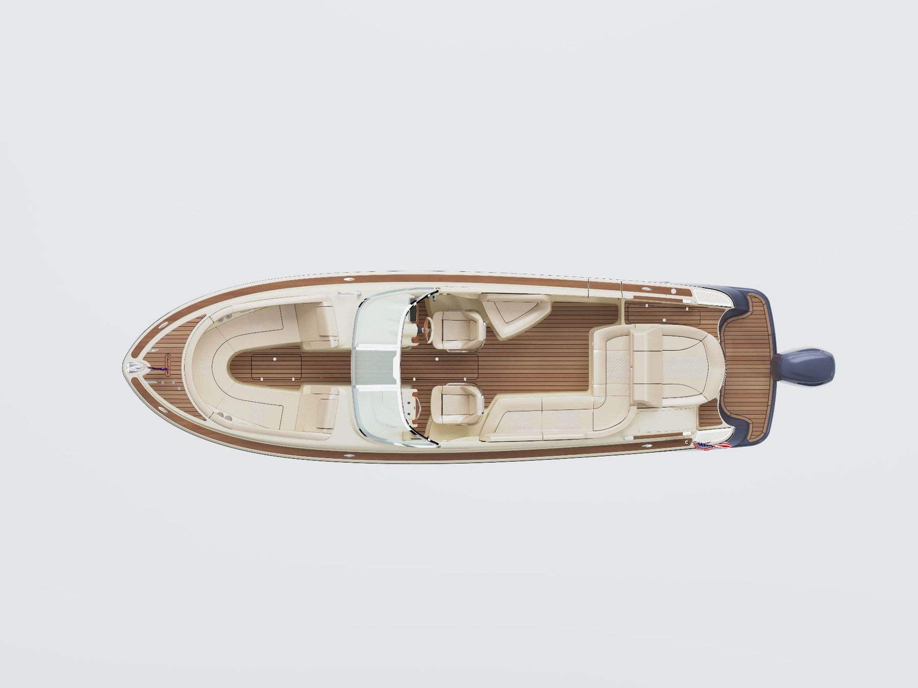 Chris Craft Launch 28 GT outboard