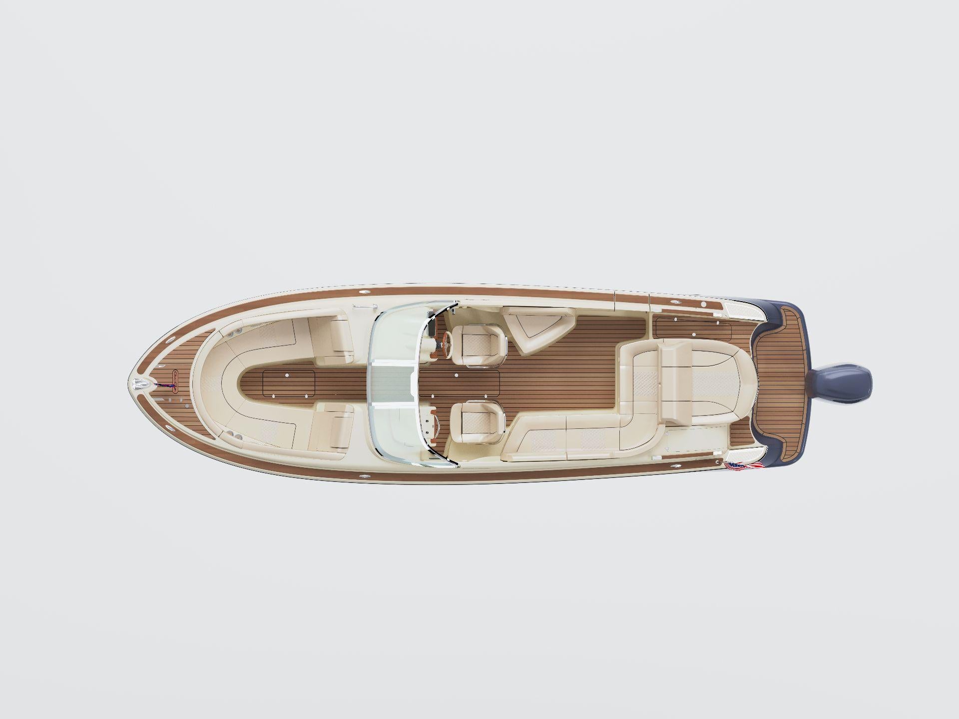 Chris Craft Launch 28 GT outboard