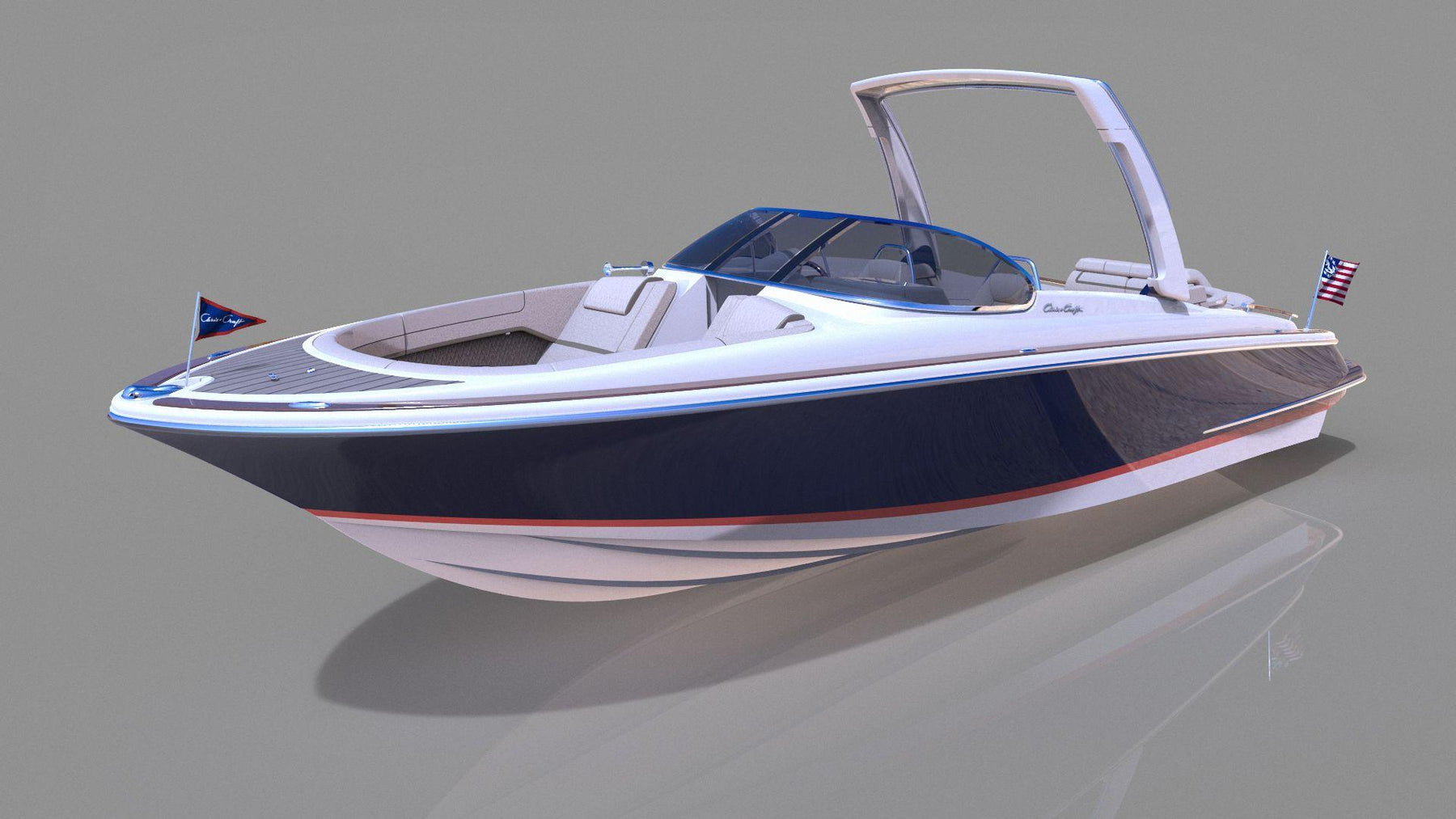 Chris Craft Launch 28 GT outboard